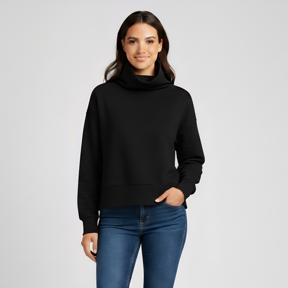 Danskin Rayon Top L Cropped Front Asymmetrical Hem Soft Lightweight Casual Yoga
